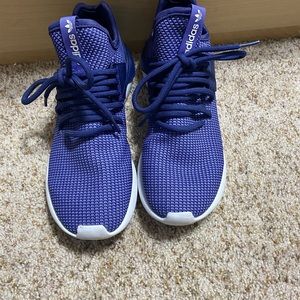 Purple Adidas Gym Shoes
